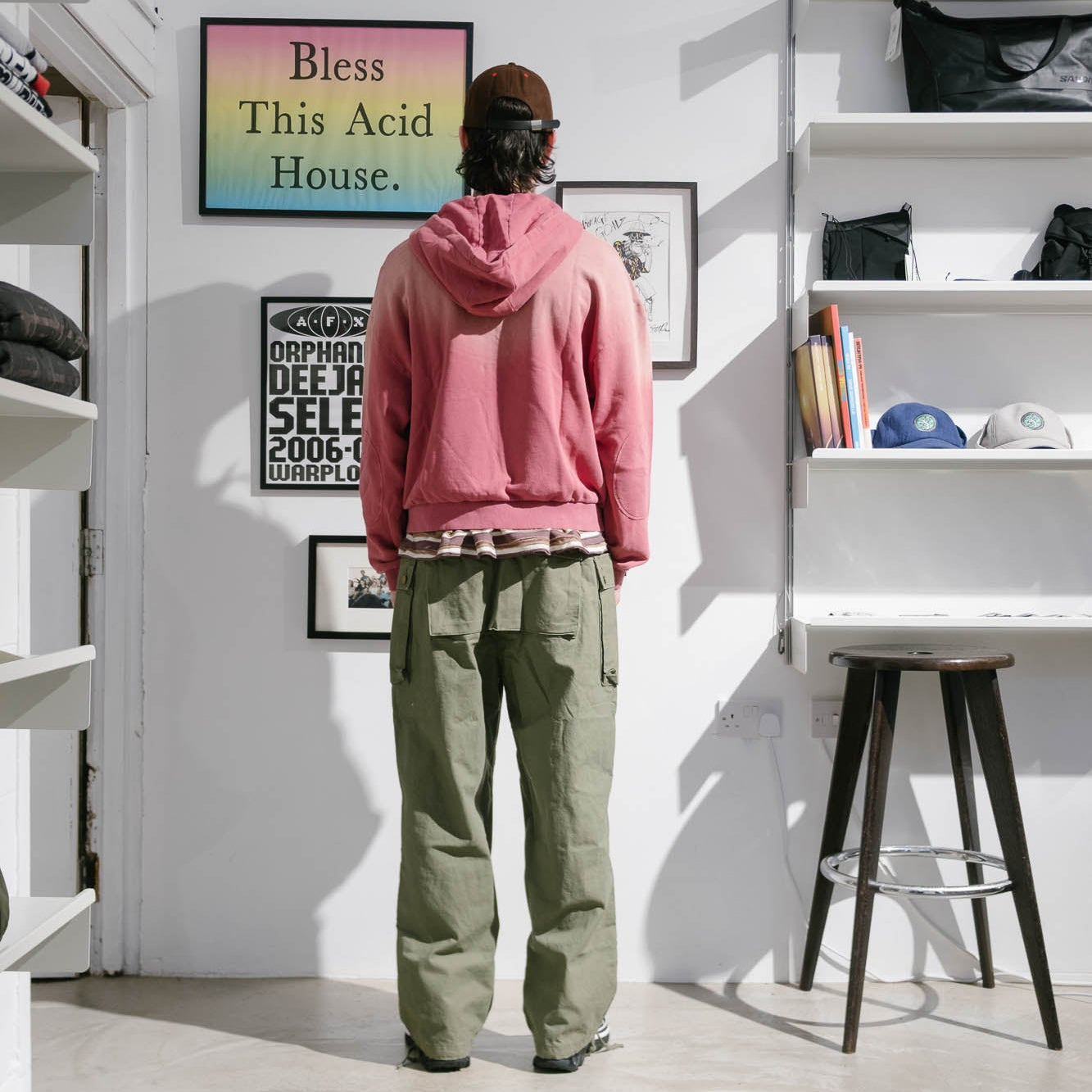 Brain Dead Canvas Overpant - Olive