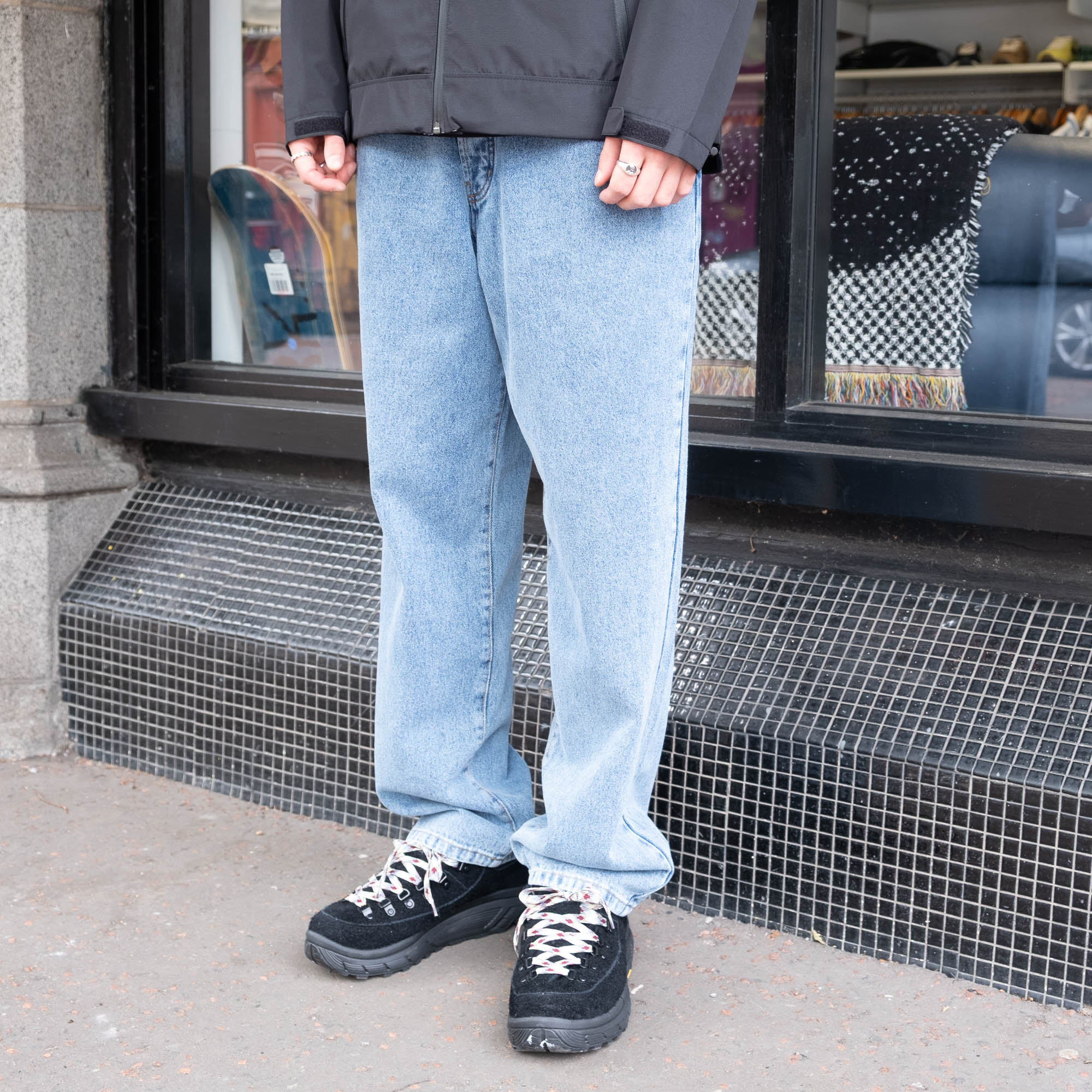 Pop Trading Company DRS Denim Pant - Stonewashed