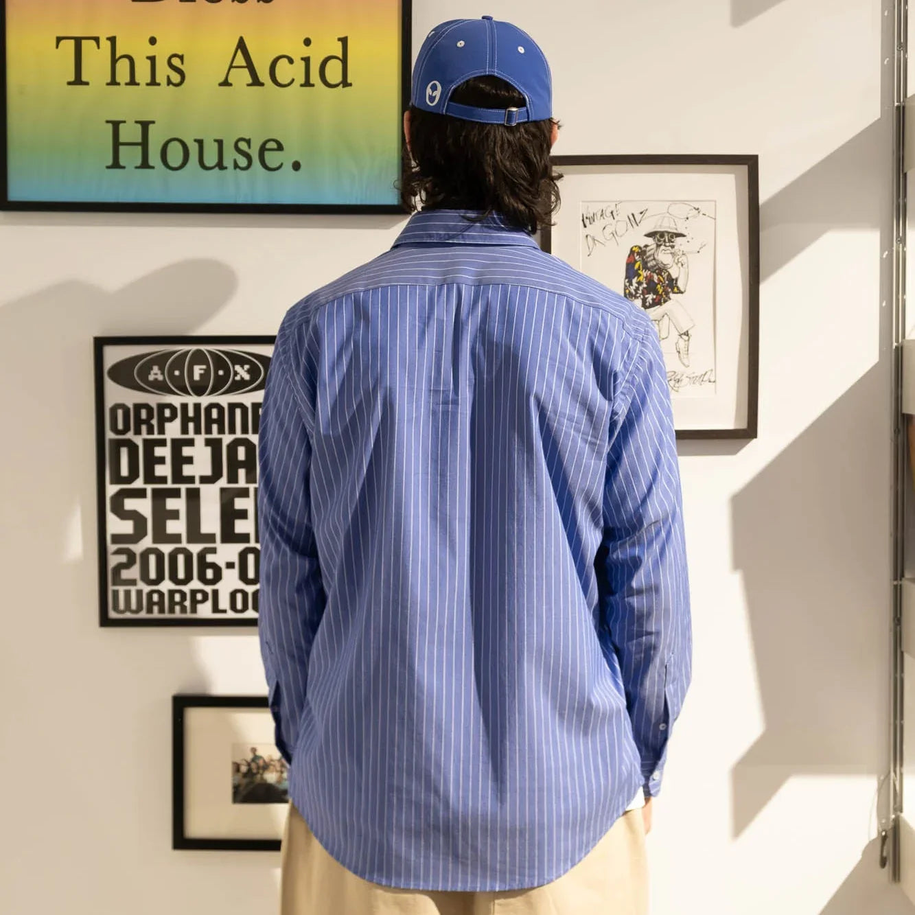 No Problemo LS Poplin Shirt - Navy