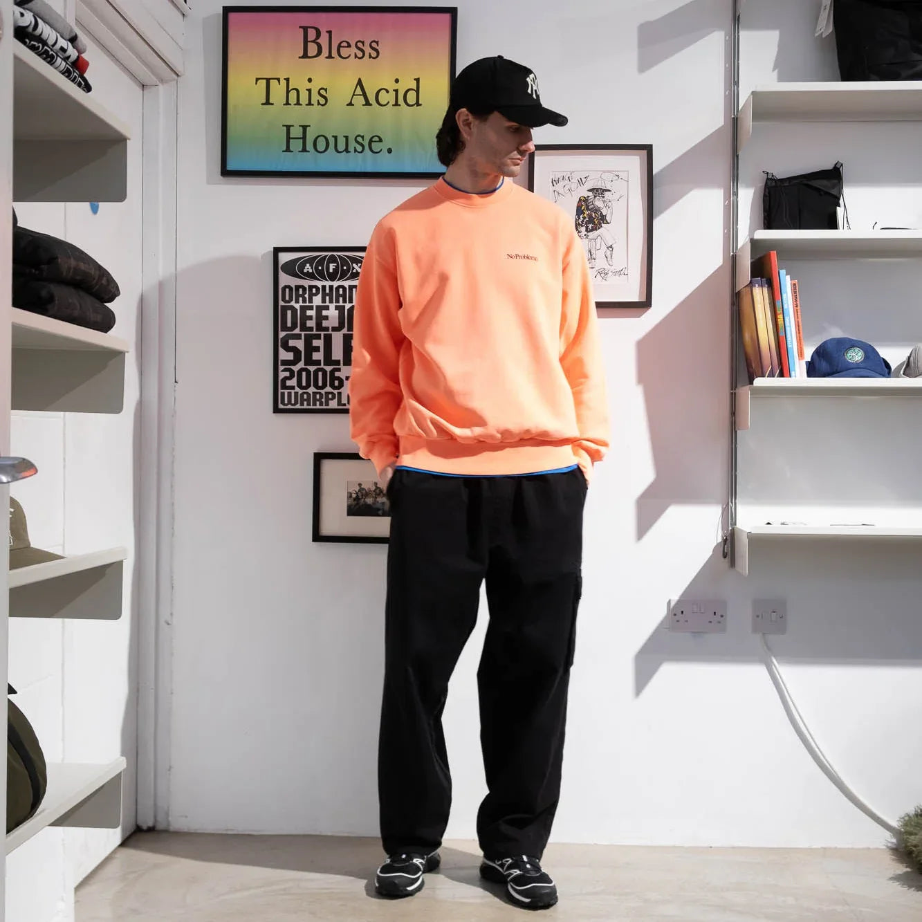 No Problemo Mini Problemo Sweatshirt - Coral - Never Never