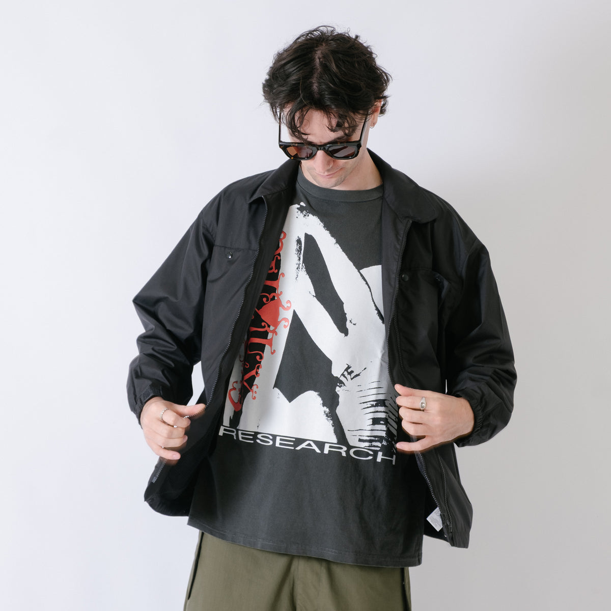 ECSTATIC Research Carry All Jacket - Black
