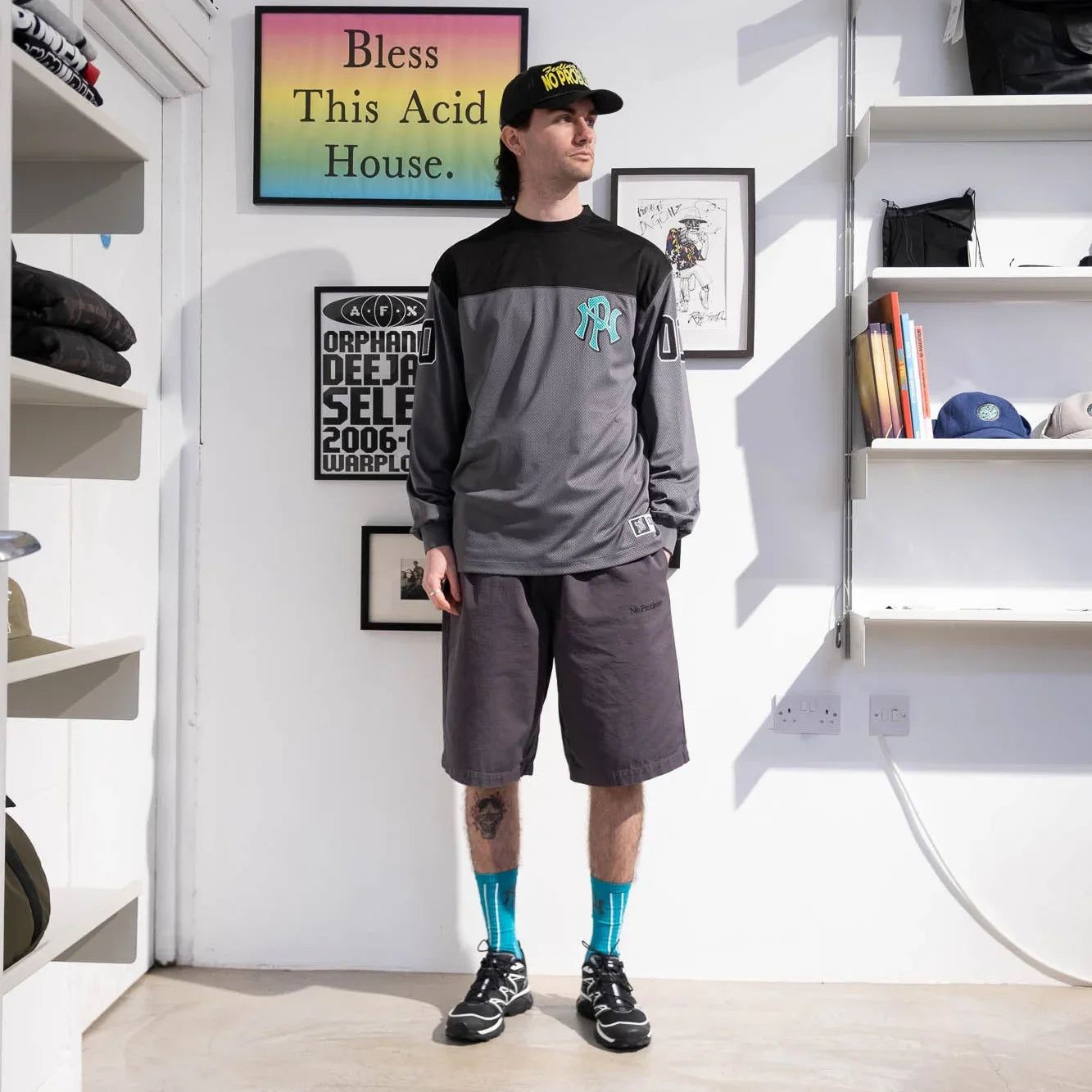 No Problemo Mini Problemo Ripstop Work Shorts - Charcoal - Never Never