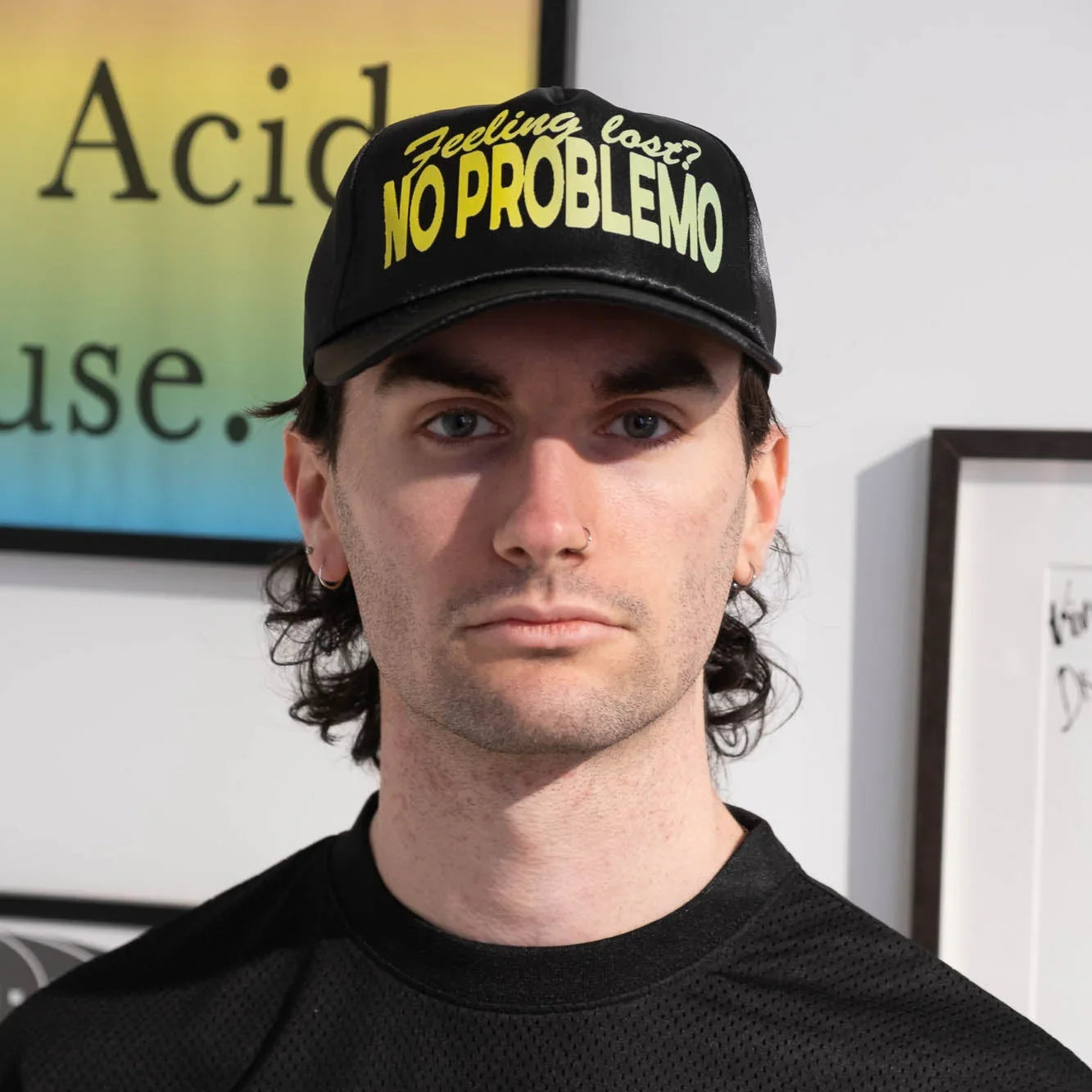 No Problemo Trip Advisor Cap - Black - Never Never