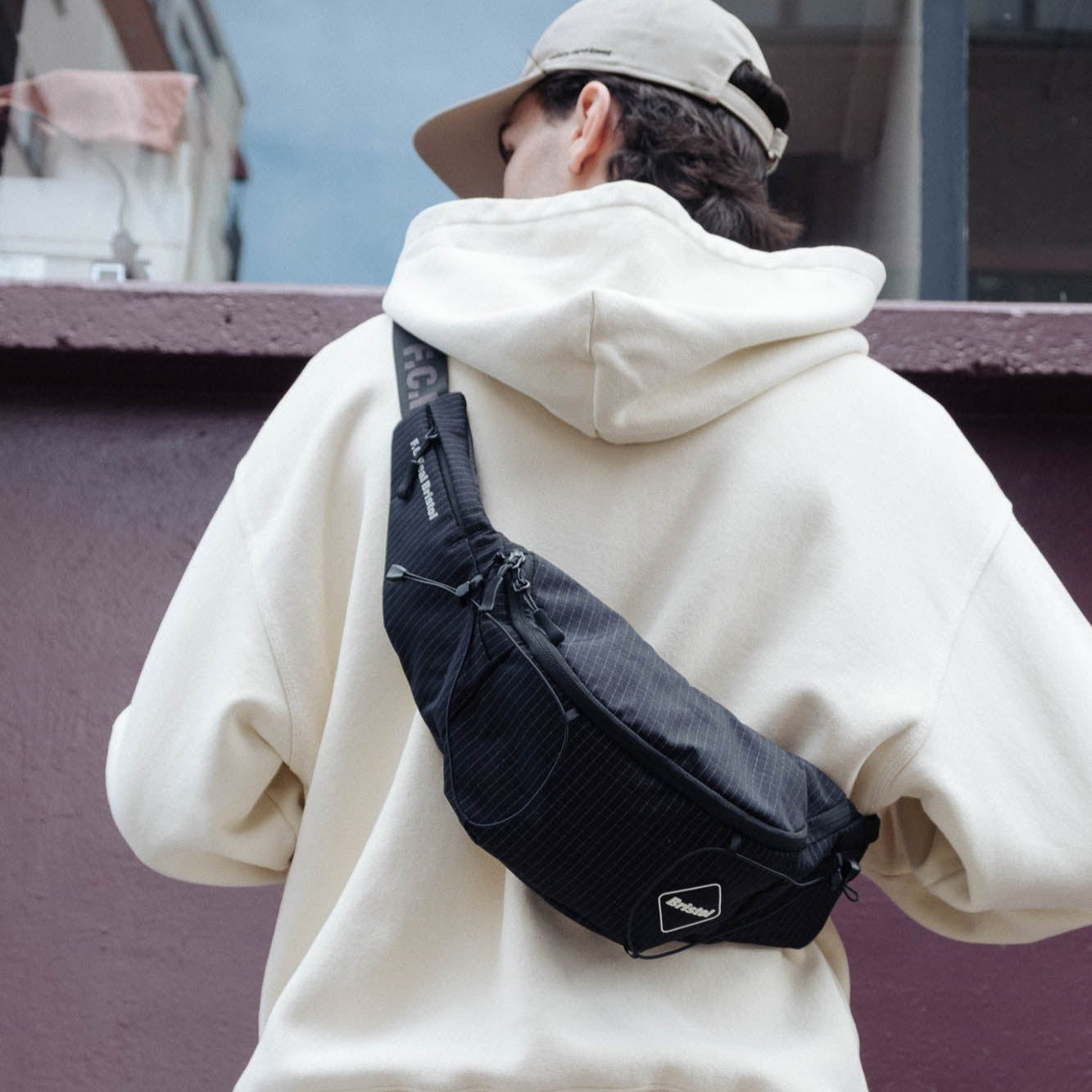 F.C.Real Bristol Tour Waist Bag - Black