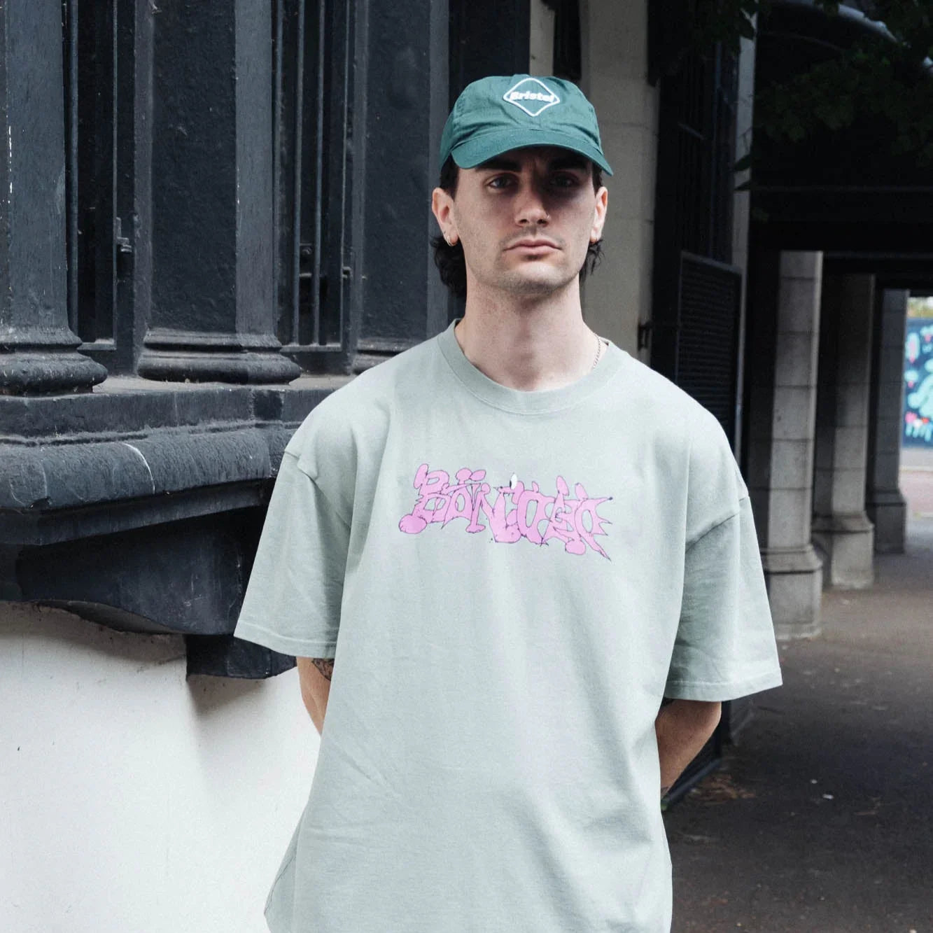 F.C.Real Bristol Washed Cotton Cap - Green