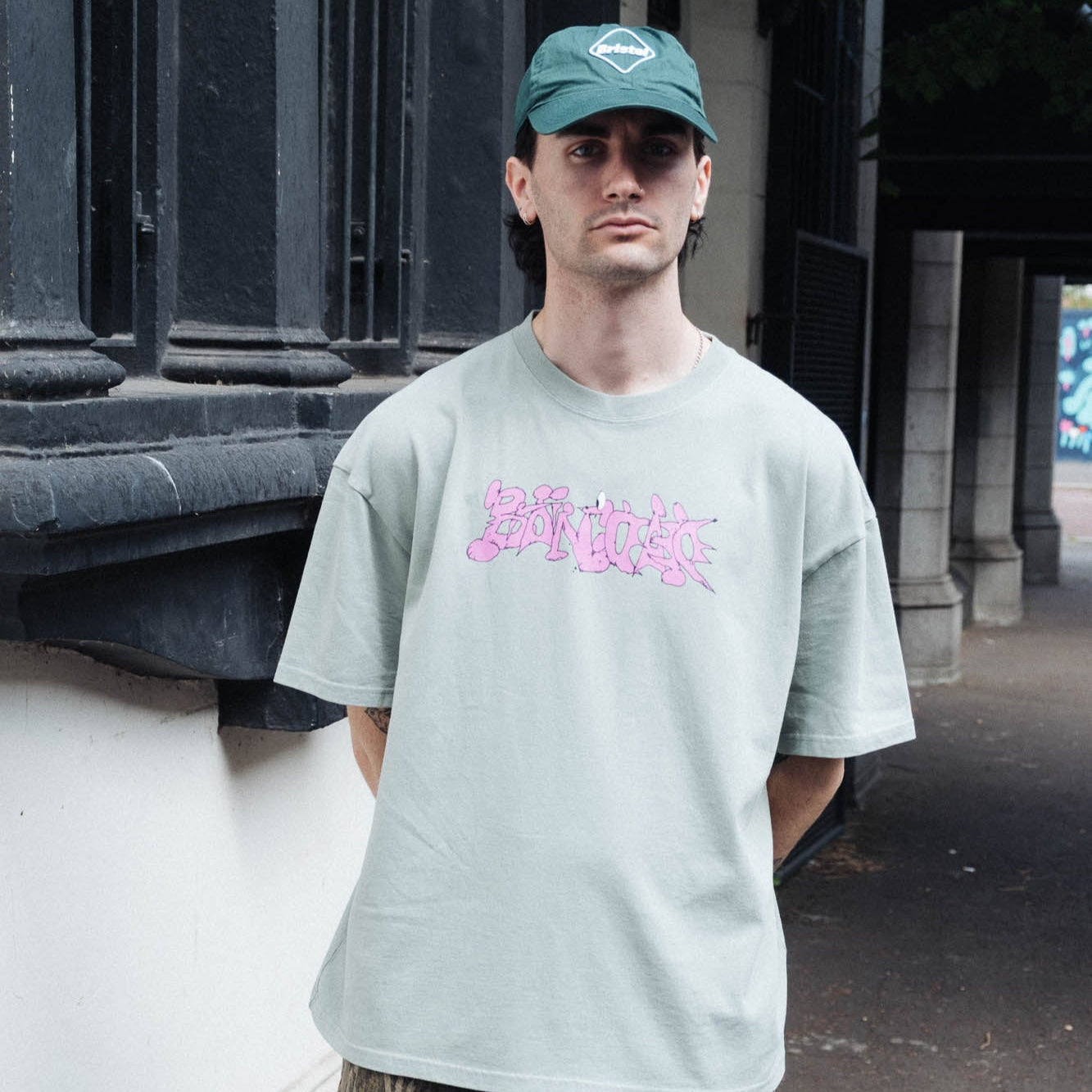 Brain Dead Skram T-Shirt - Seafoam