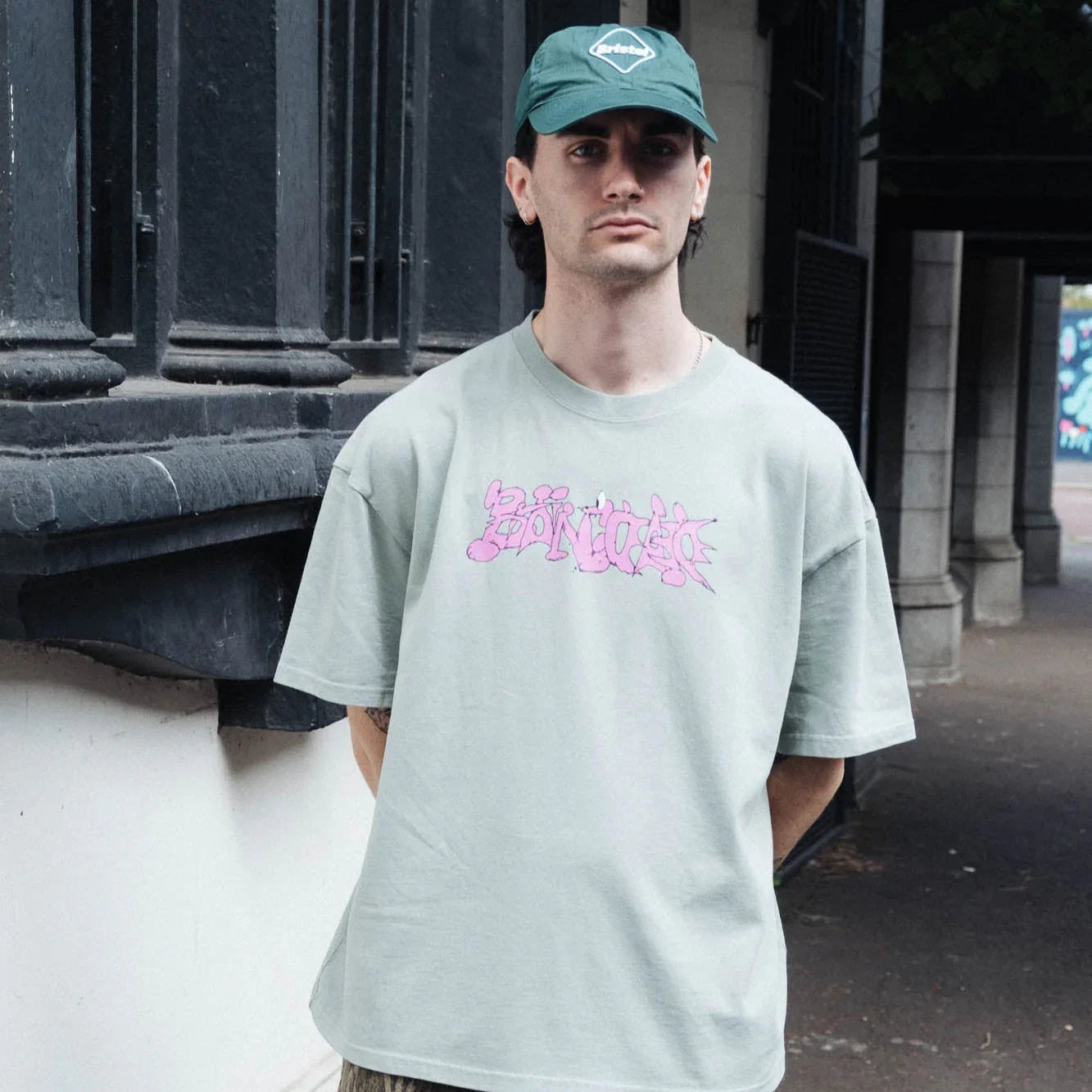 Brain Dead Skram T-Shirt - Seafoam