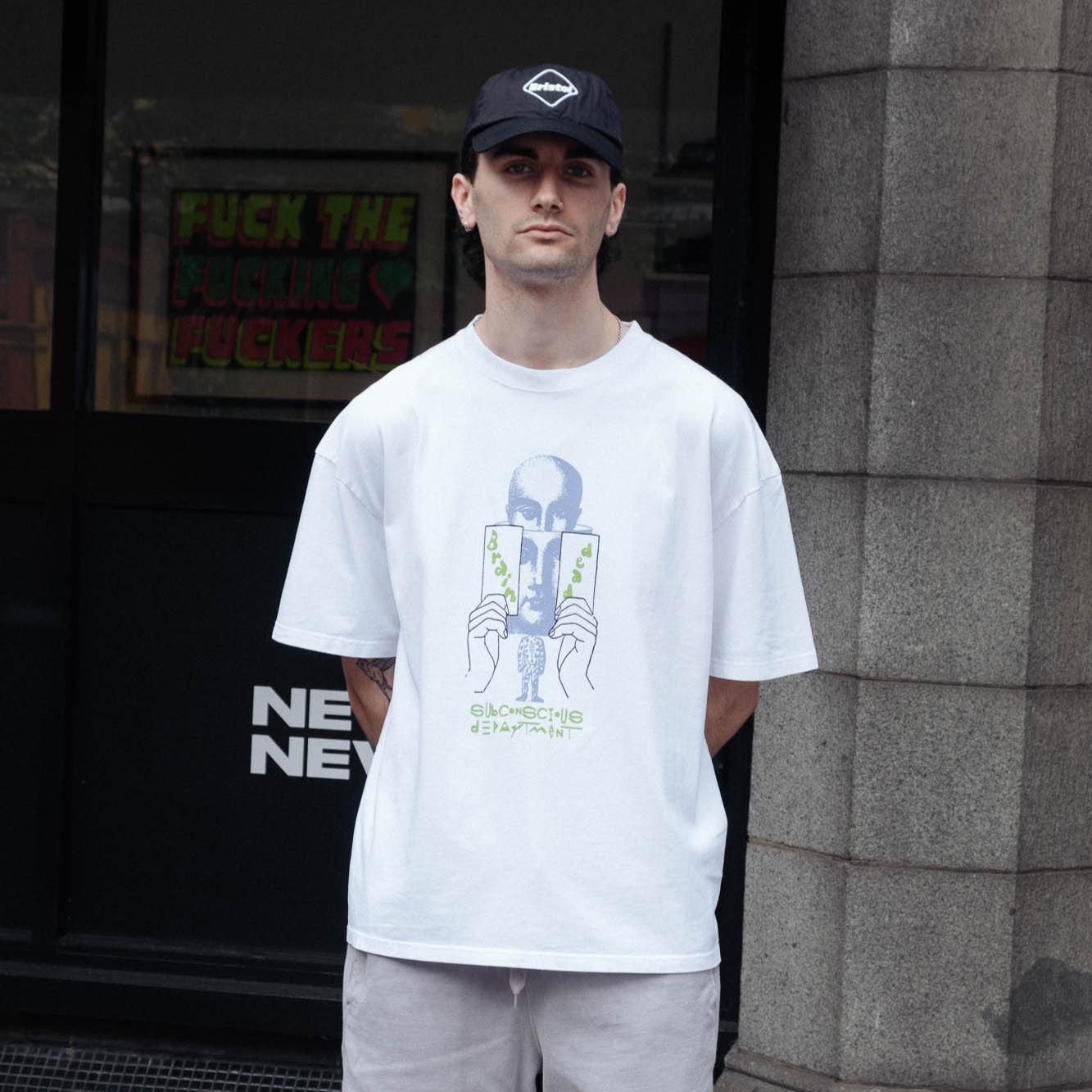 Brain Dead Subconscious T-Shirt - White
