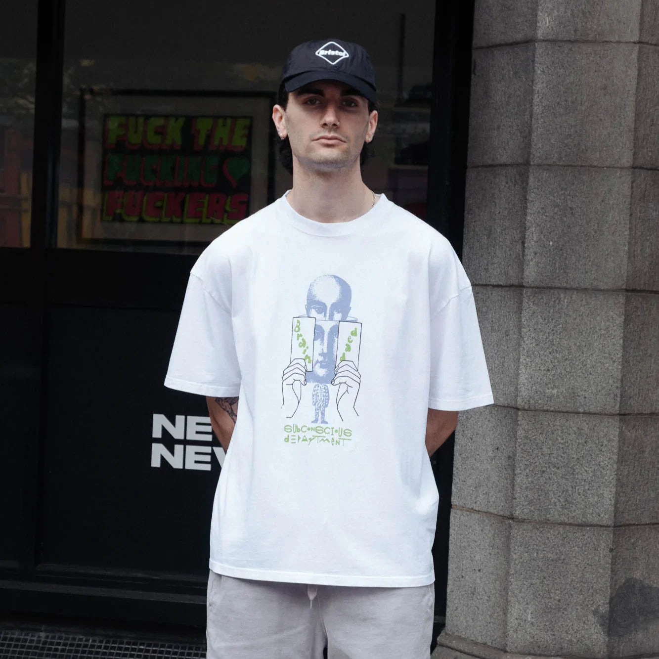 Brain Dead Subconscious T-Shirt - White