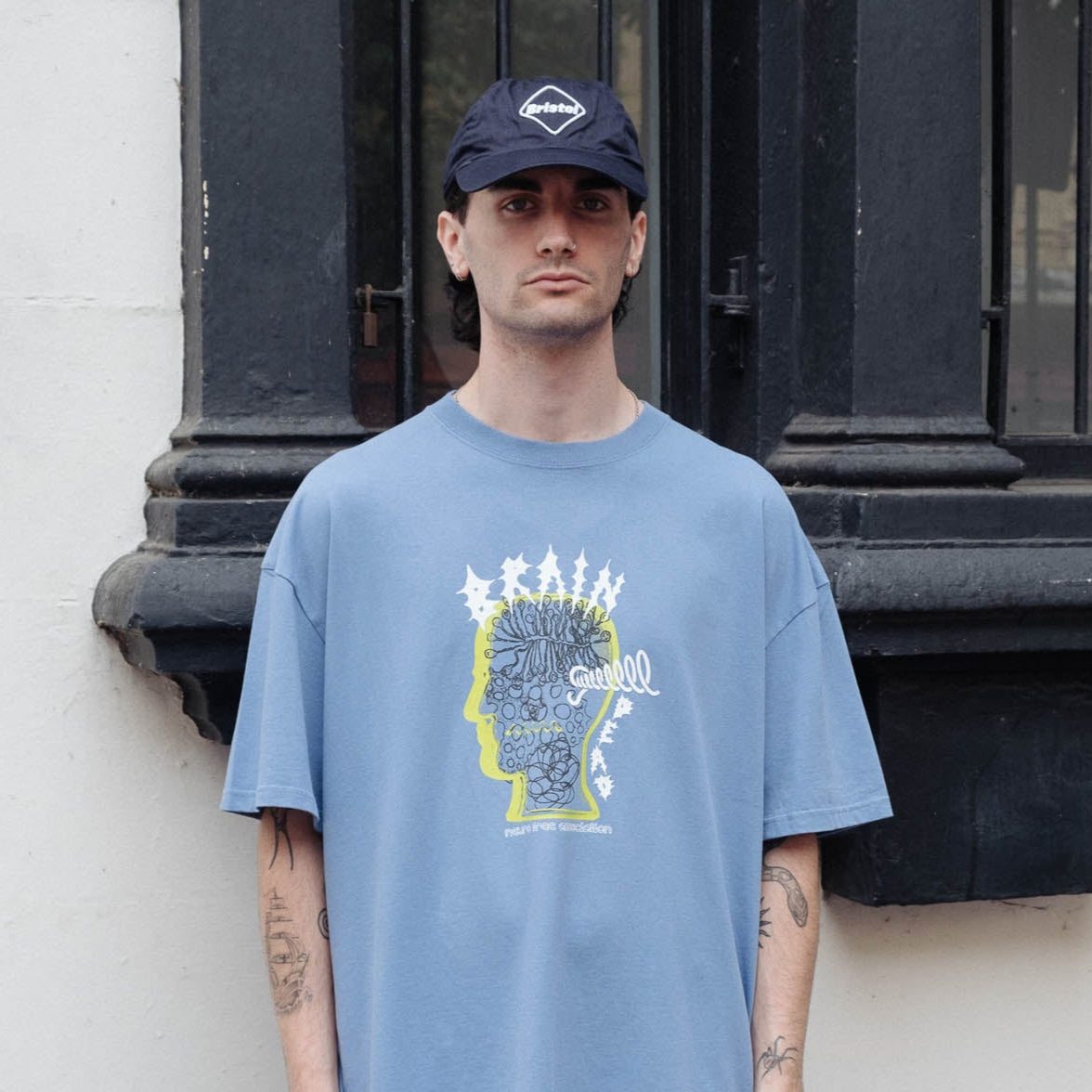 F.C.Real Bristol Washed Cotton Cap - Navy