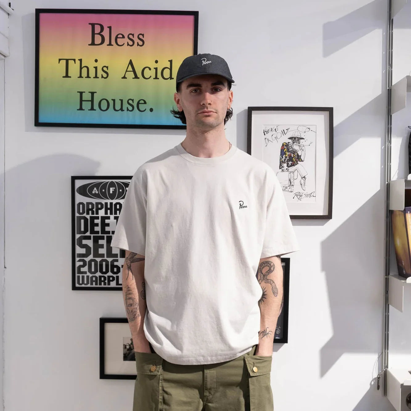 By Parra Signature T-Shirt - Greyish