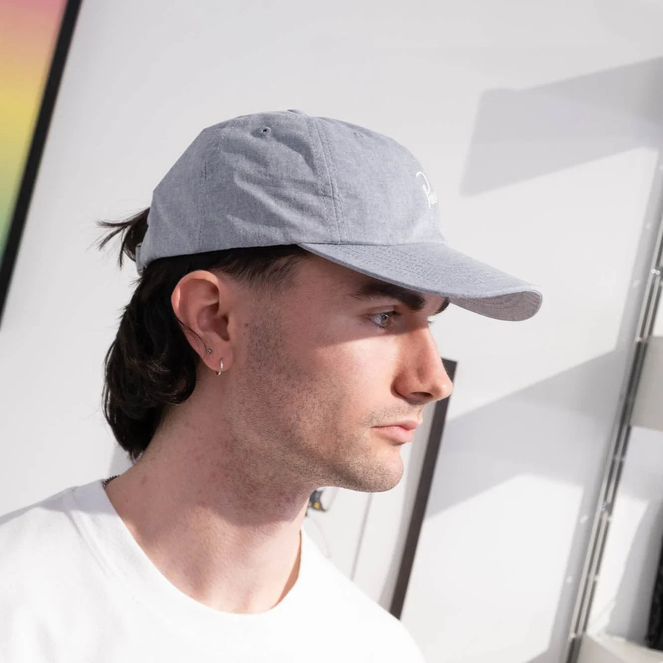 By Parra Signature 6 Panel Hat - Blue