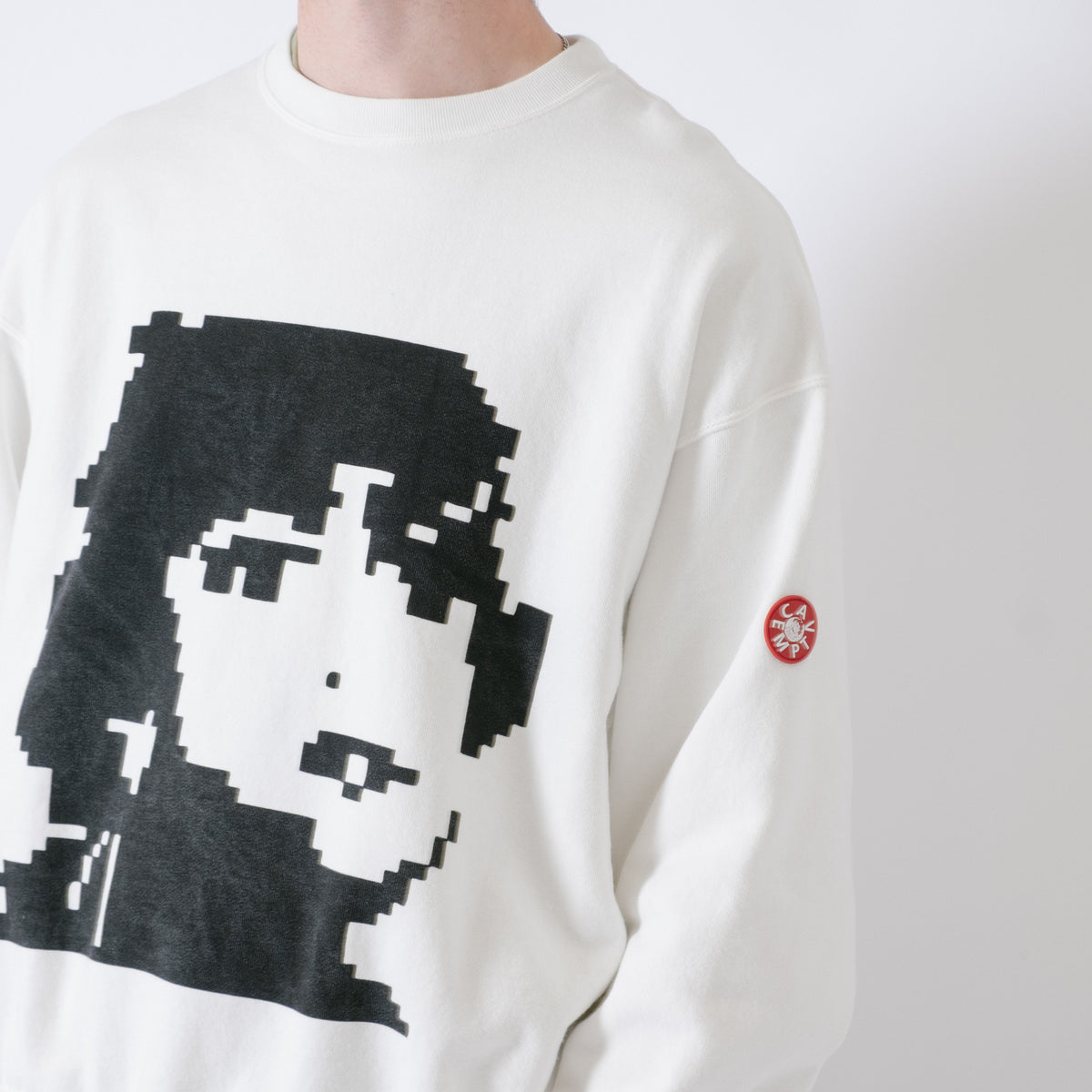 Cav Empt PORTRAY Crew Neck Sweater - White