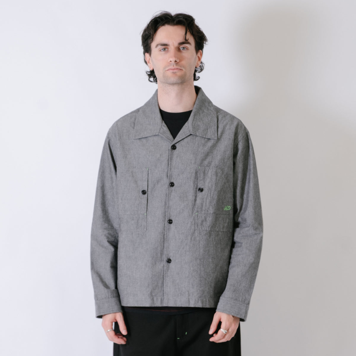 Nicholas Daley Workers Shirt - Black