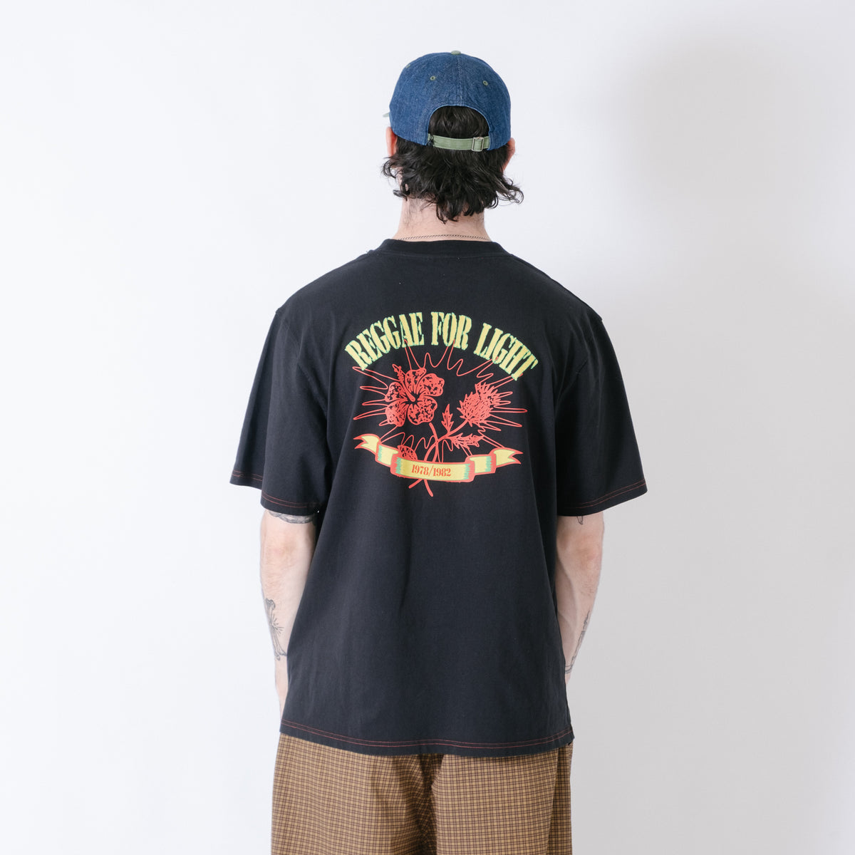 Nicholas Daley Hibiscus T-Shirt - Black