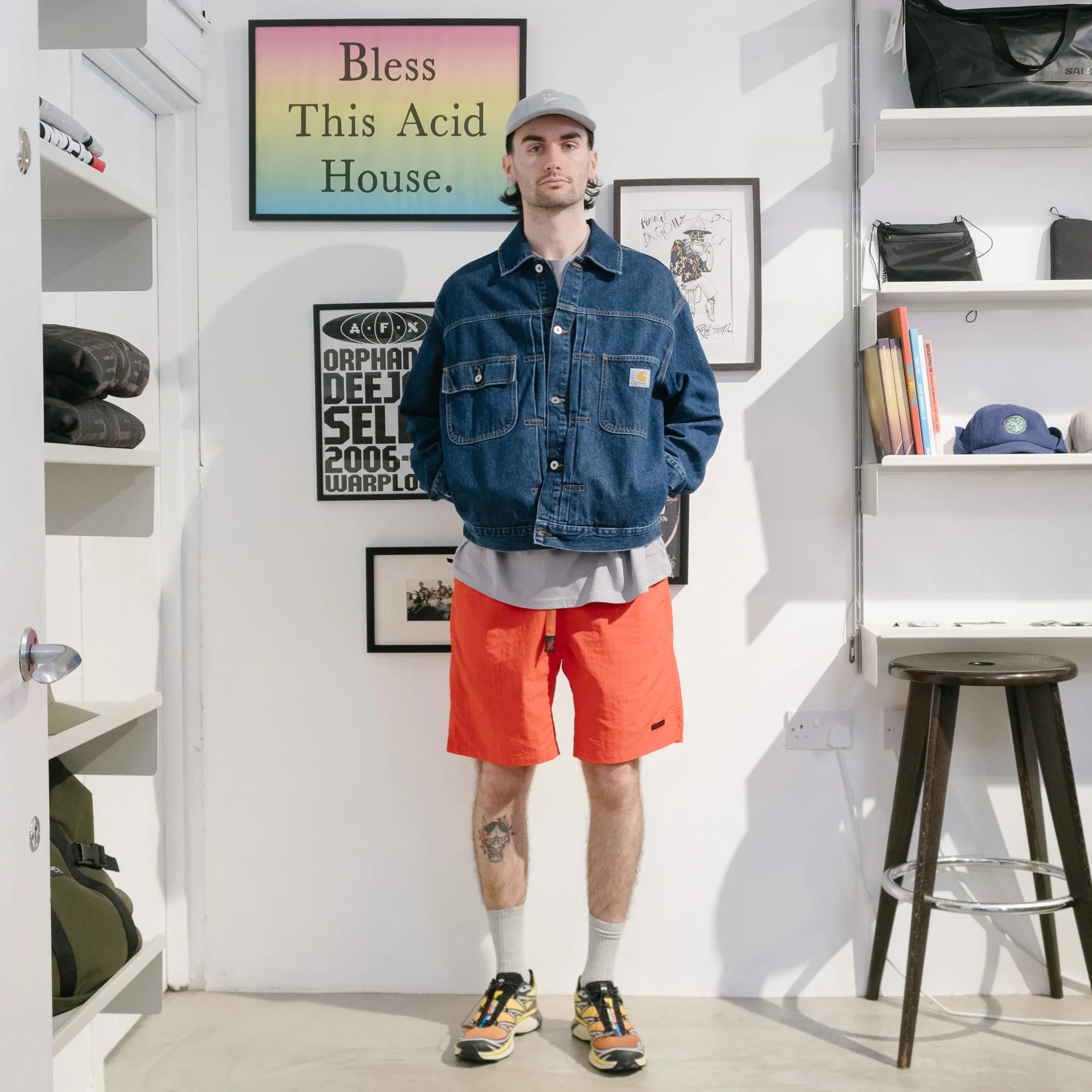 Carhartt WIP Belmar Jacket - Blue Stone Washed - Never Never