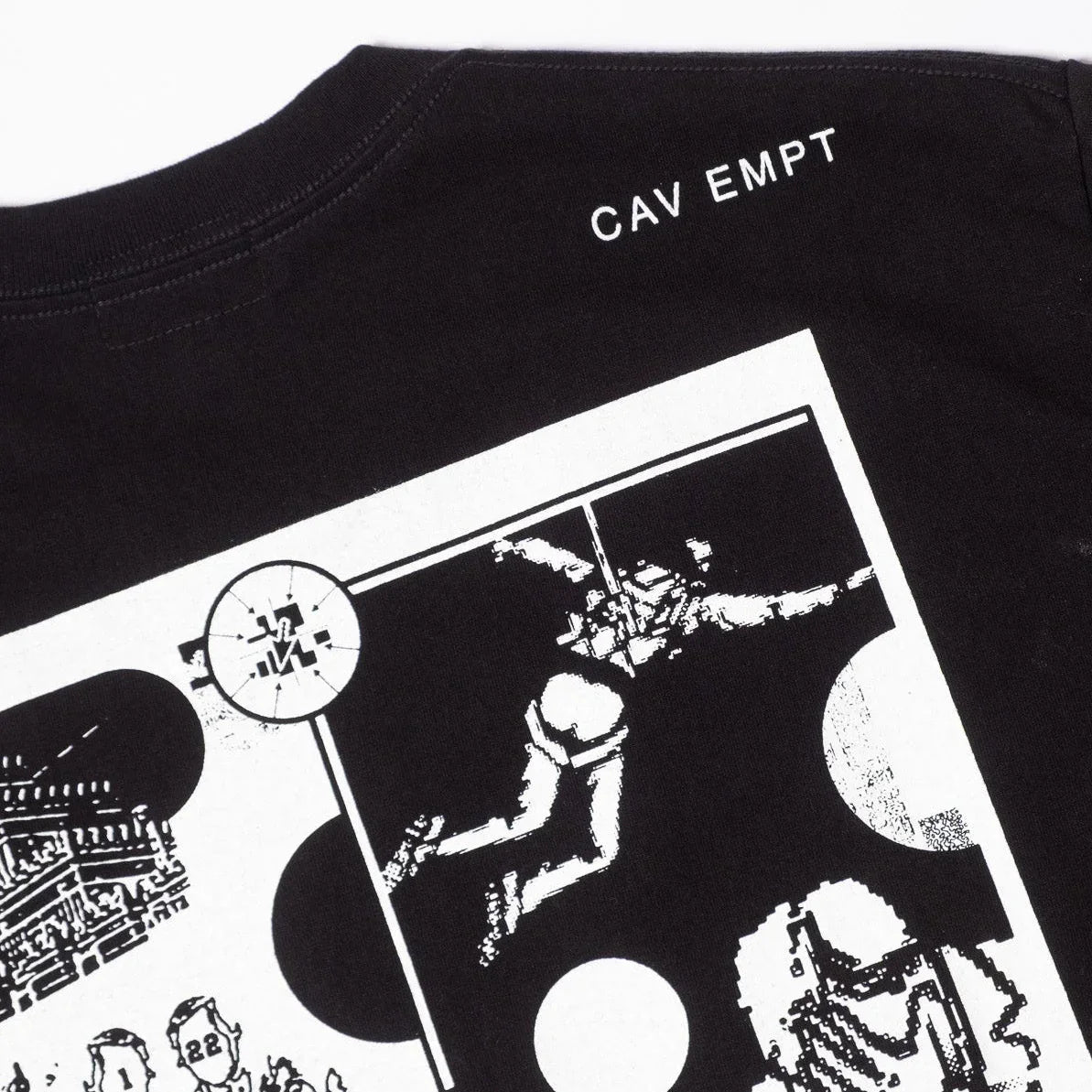 Cav Empt MD Caveat Aedificator T-Shirt - Black - Never Never