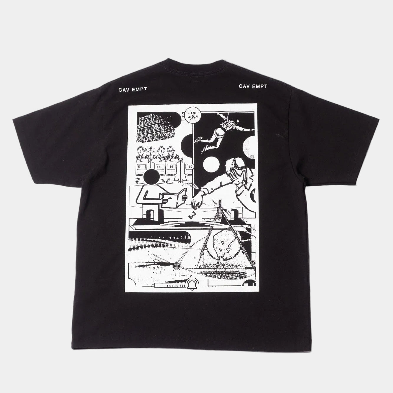 Cav Empt MD Caveat Aedificator T-Shirt - Black