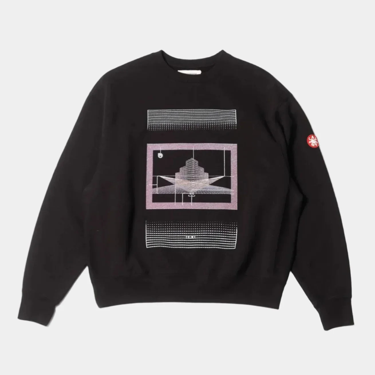 Cav Empt As Cdisc2_1 Crew Neck Sweater - Black - Never Never