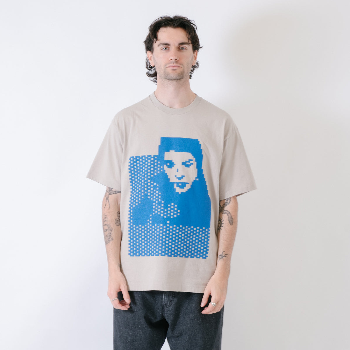 Cav Empt PORTRAY #6 T-Shirt - Beige