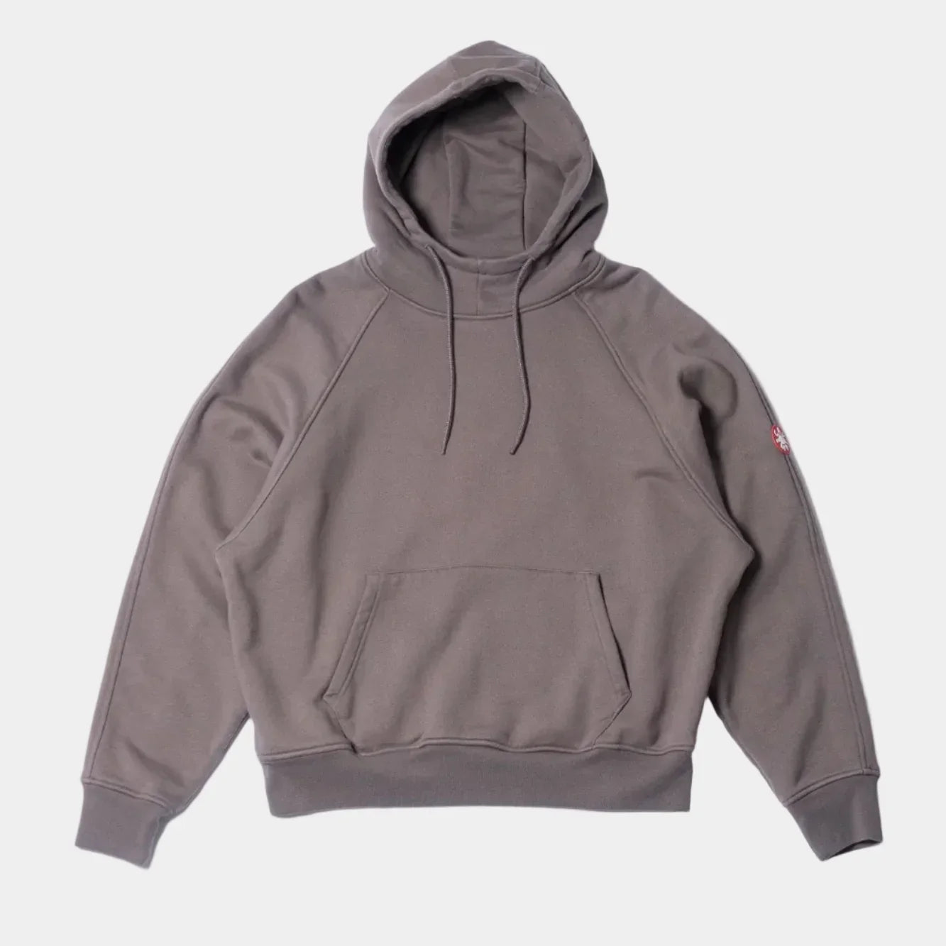 Cav Empt Solid Big Heavy Hoody - Khaki - Never Never
