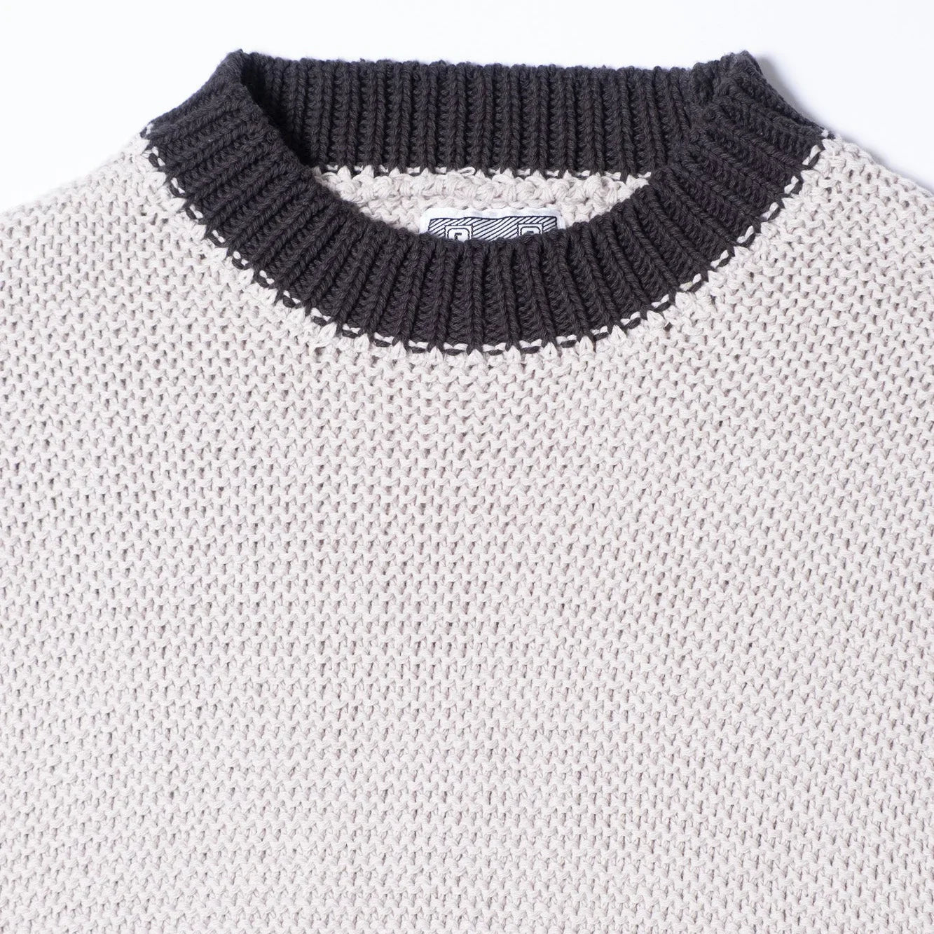 Cav Empt Coloured Cotton Knit Sweater - Grey - Never Never