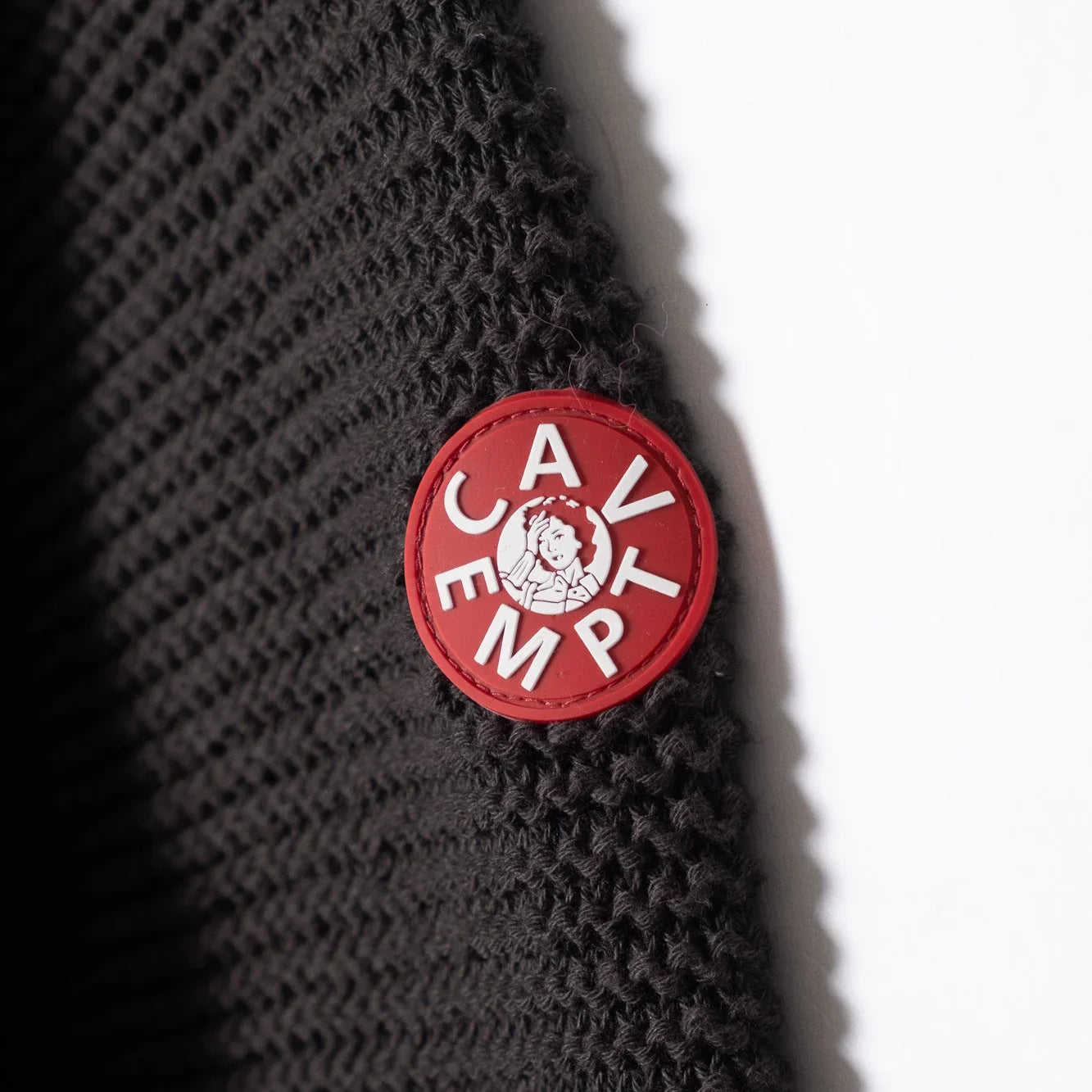 Cav Empt Coloured Cotton Knit Sweater - Grey - Never Never