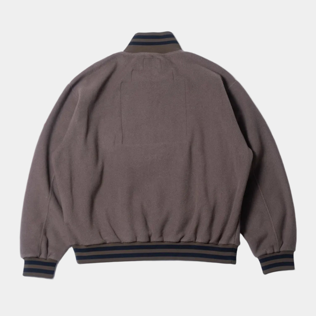 Cav Empt Fleece Half Zip Up - Khaki