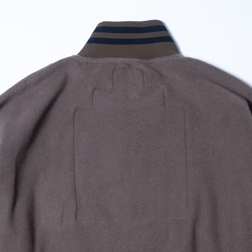 Cav Empt Fleece Half Zip Up - Khaki