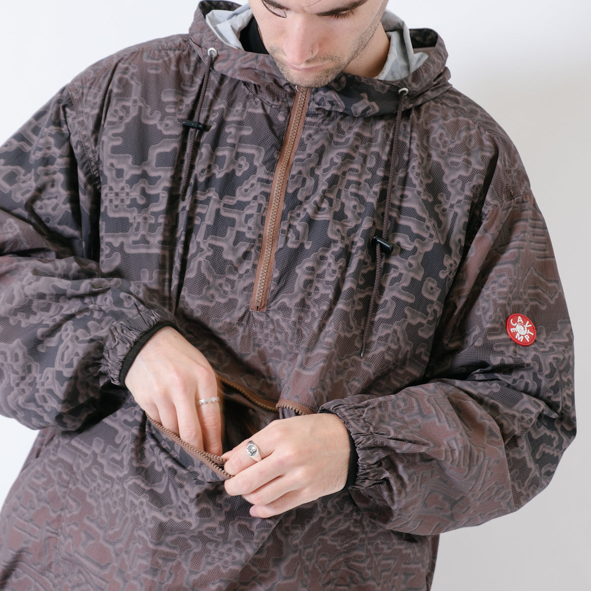 Cav Empt DIGI11 Light Anorak - Brown