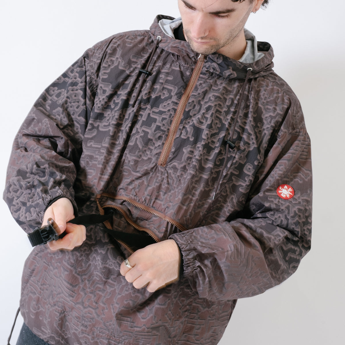 Cav Empt DIGI11 Light Anorak - Brown