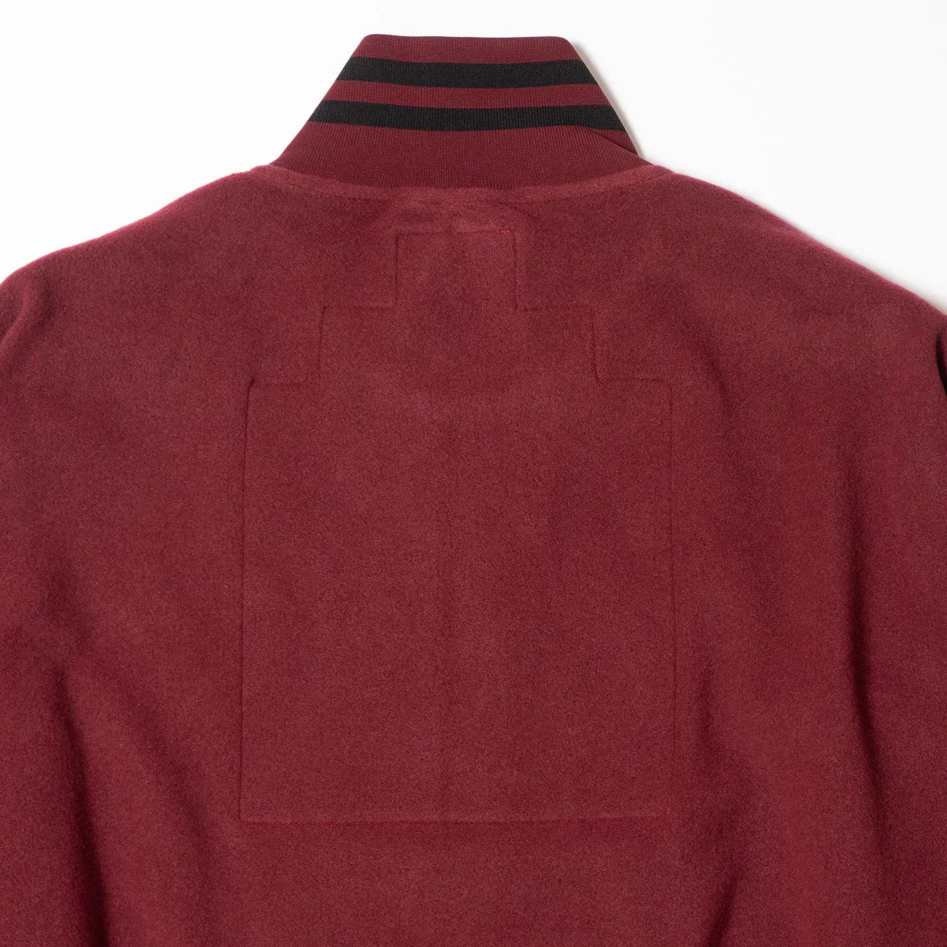 Cav Empt Fleece Half Zip Up - Burgundy - Never Never