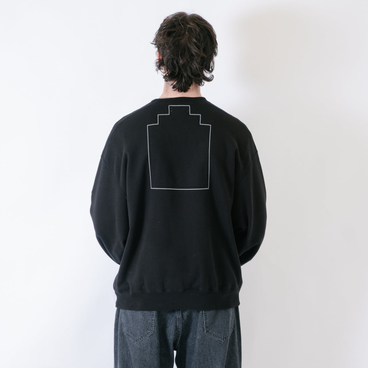 Cav Empt MD Charged Crew Neck Sweater - Black