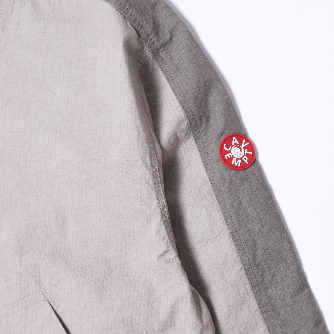 Cav Empt CN Rip Hood Jacket - Grey - Never Never