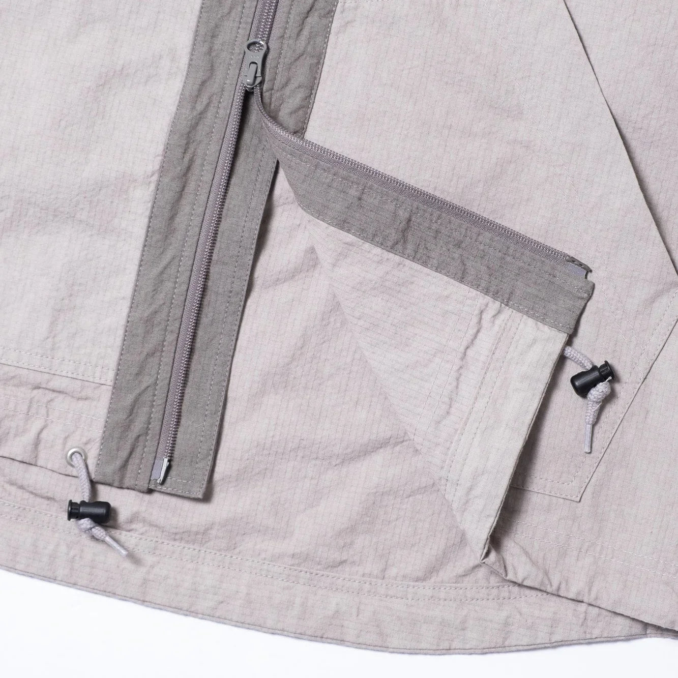 Cav Empt CN Rip Hood Jacket - Grey - Never Never