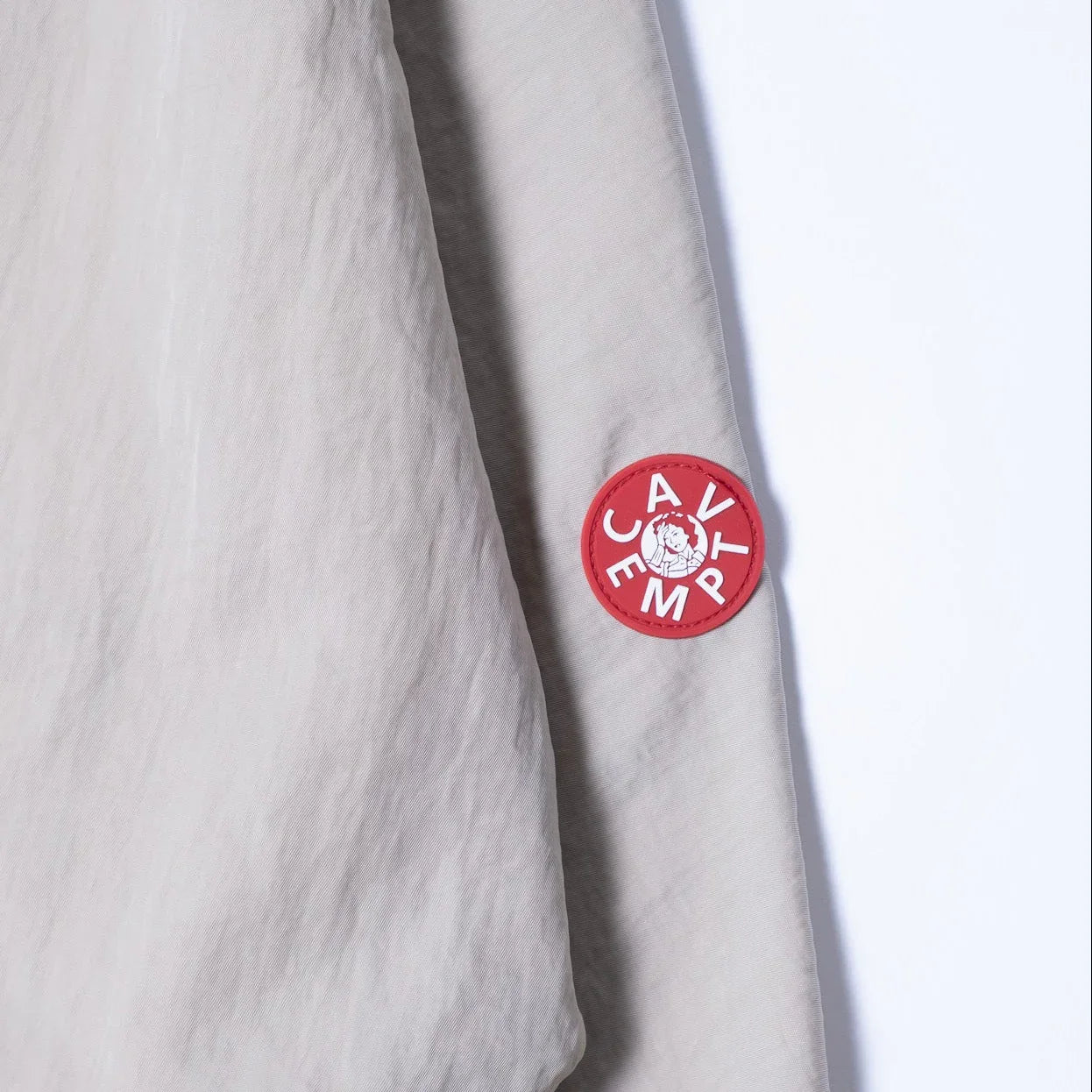 Cav Empt Solid Nylon Wing Coat - Grey - Never Never