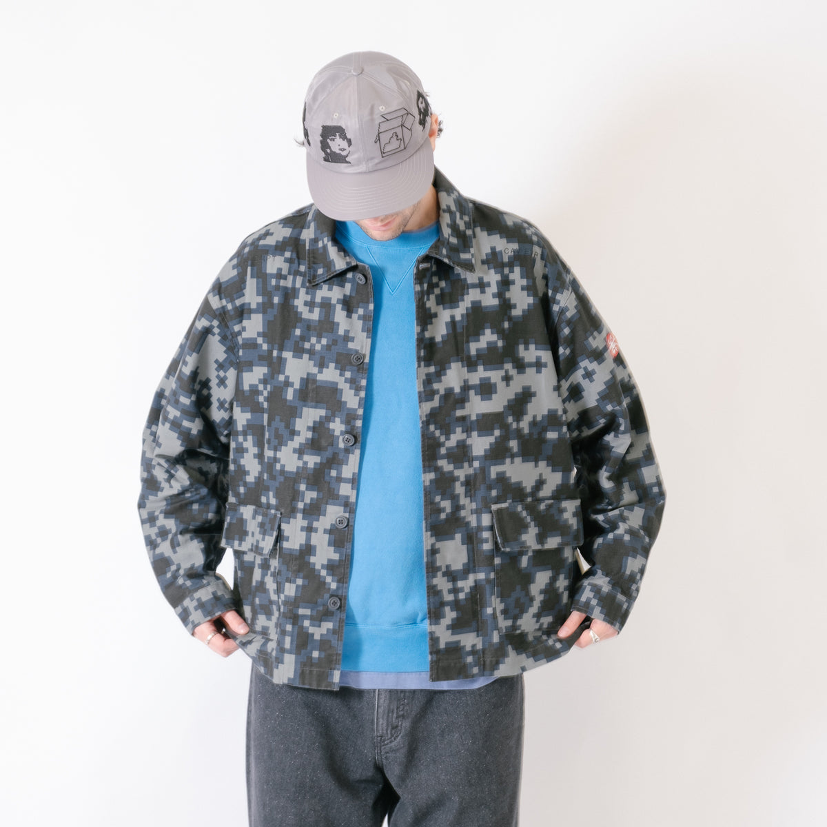 Cav Empt DIGI18 Cotton Jacket - Grey