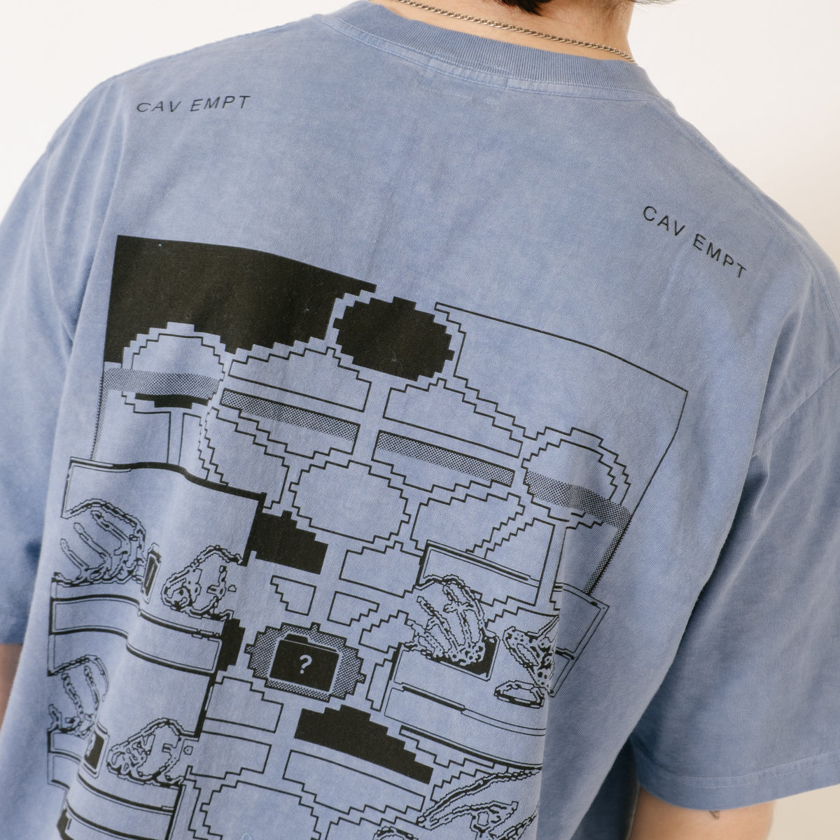 Cav Empt Overdye MD Swift Code T-Shirt - Purple