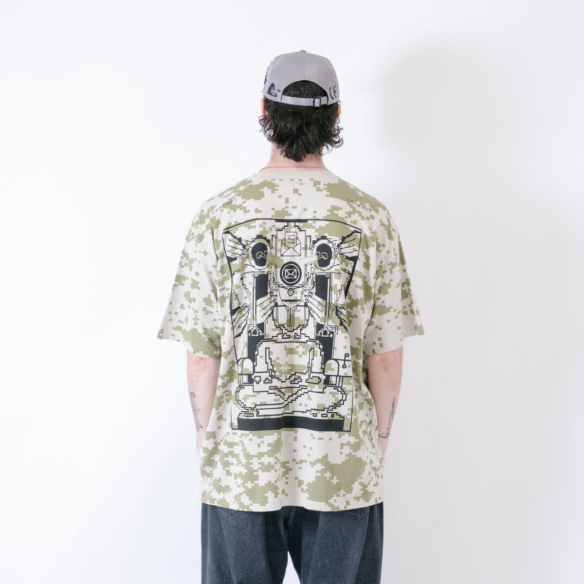 Cav Empt MD Electronic Mail DIGI1 T-Shirt - Green