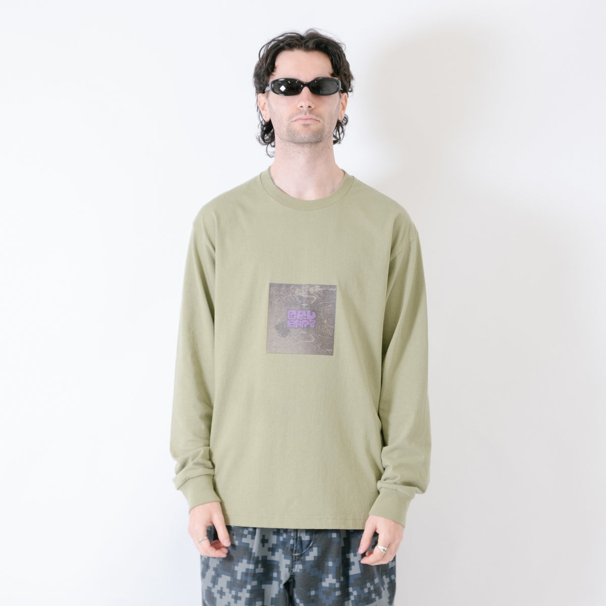 Cav Empt Attained Long Sleeve T-Shirt - Green