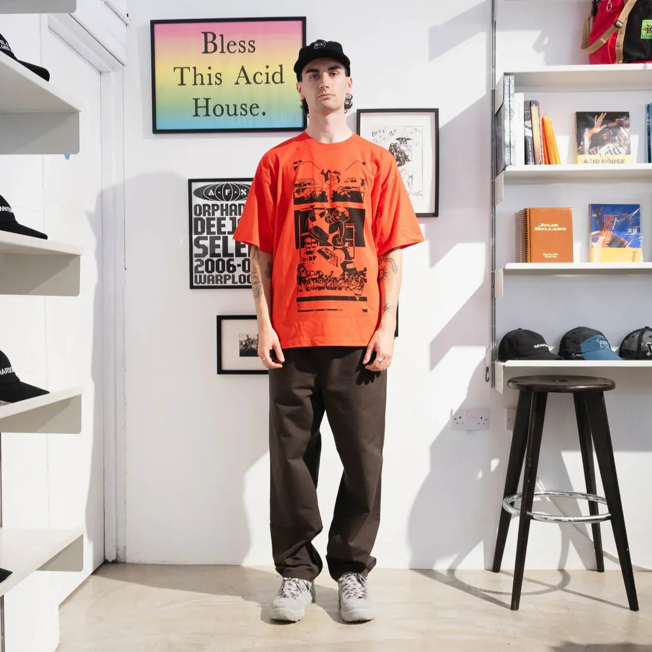 Cav Empt MD Slips Big T-Shirt - Red