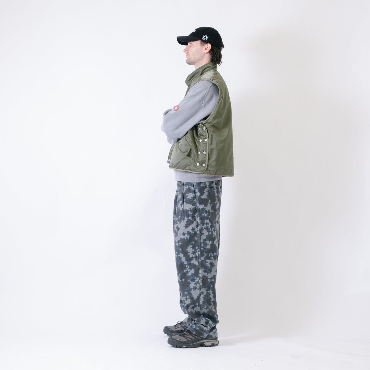 Cav Empt Nylon Flight Vest - Green