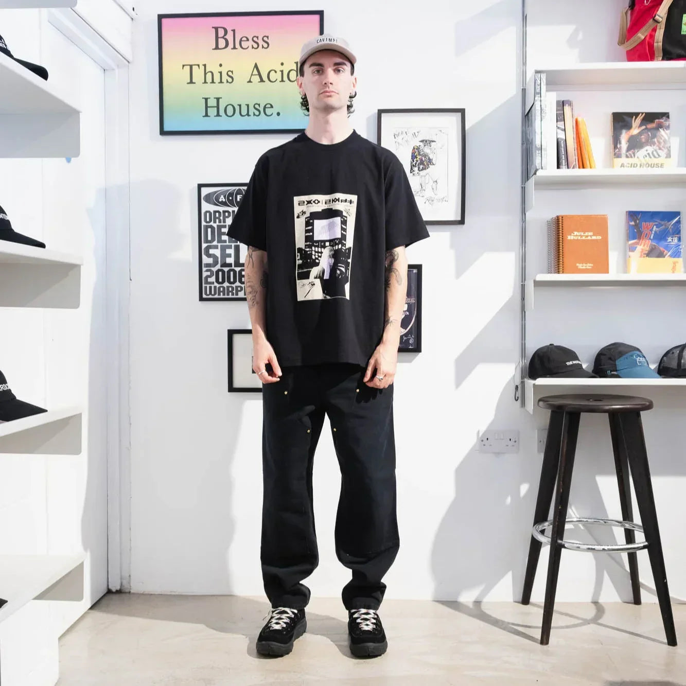 Cav Empt Ultimately Justifiable T-Shirt - Black