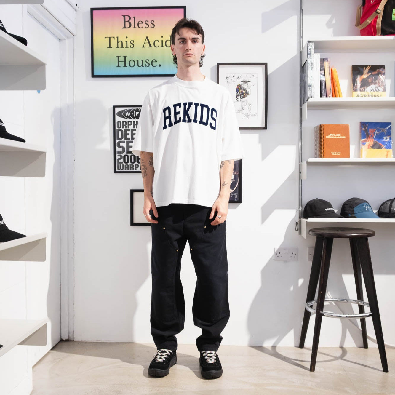 is-ness REKIDS Tee - White
