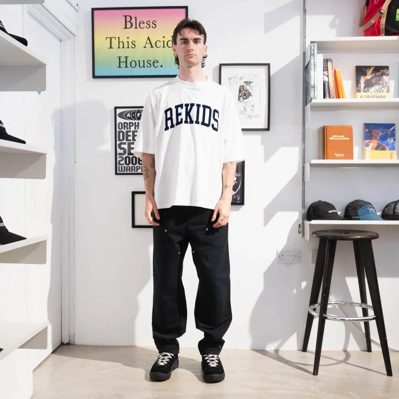 is-ness REKIDS Tee - White