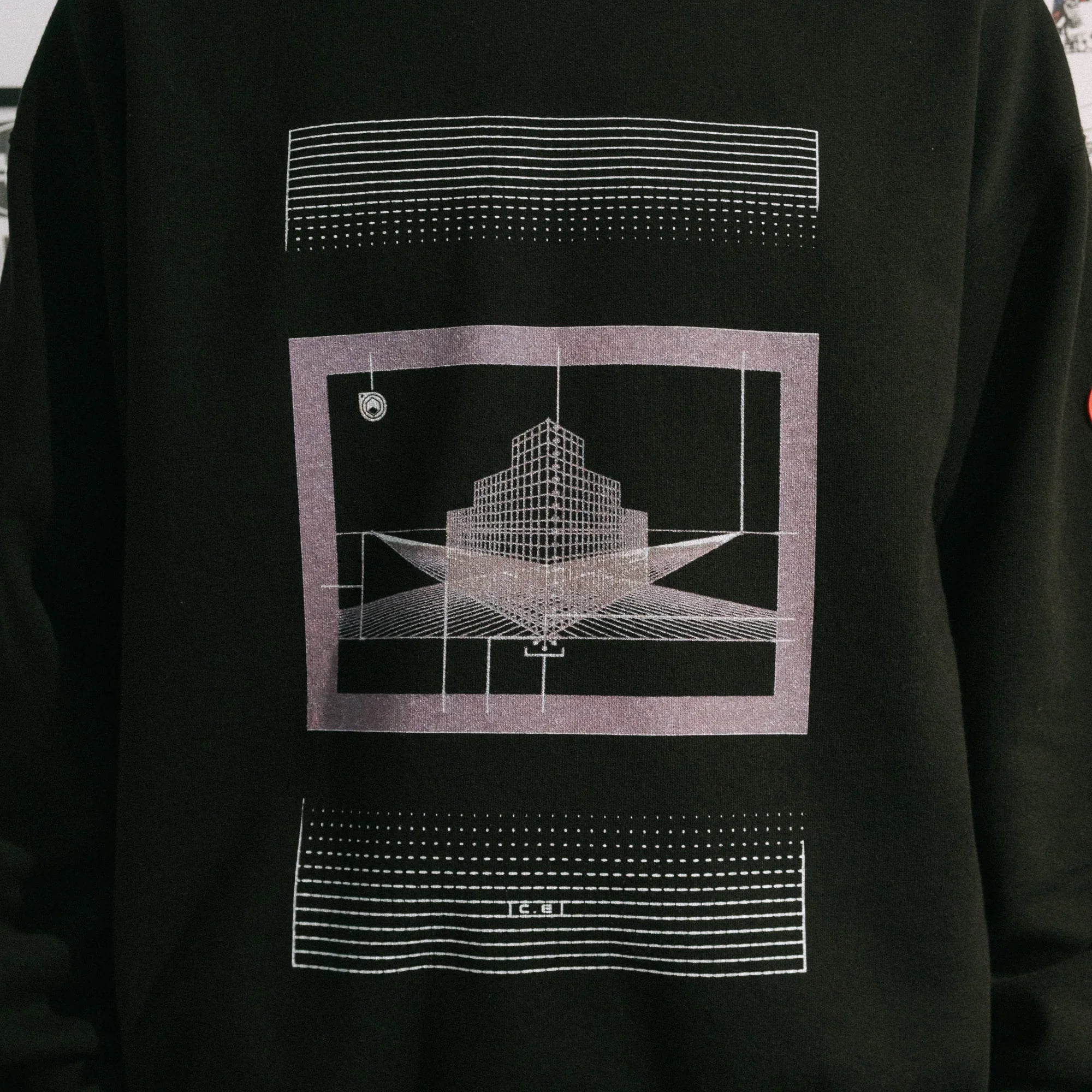 Cav Empt As Cdisc2_1 Crew Neck Sweater - Black - Never Never