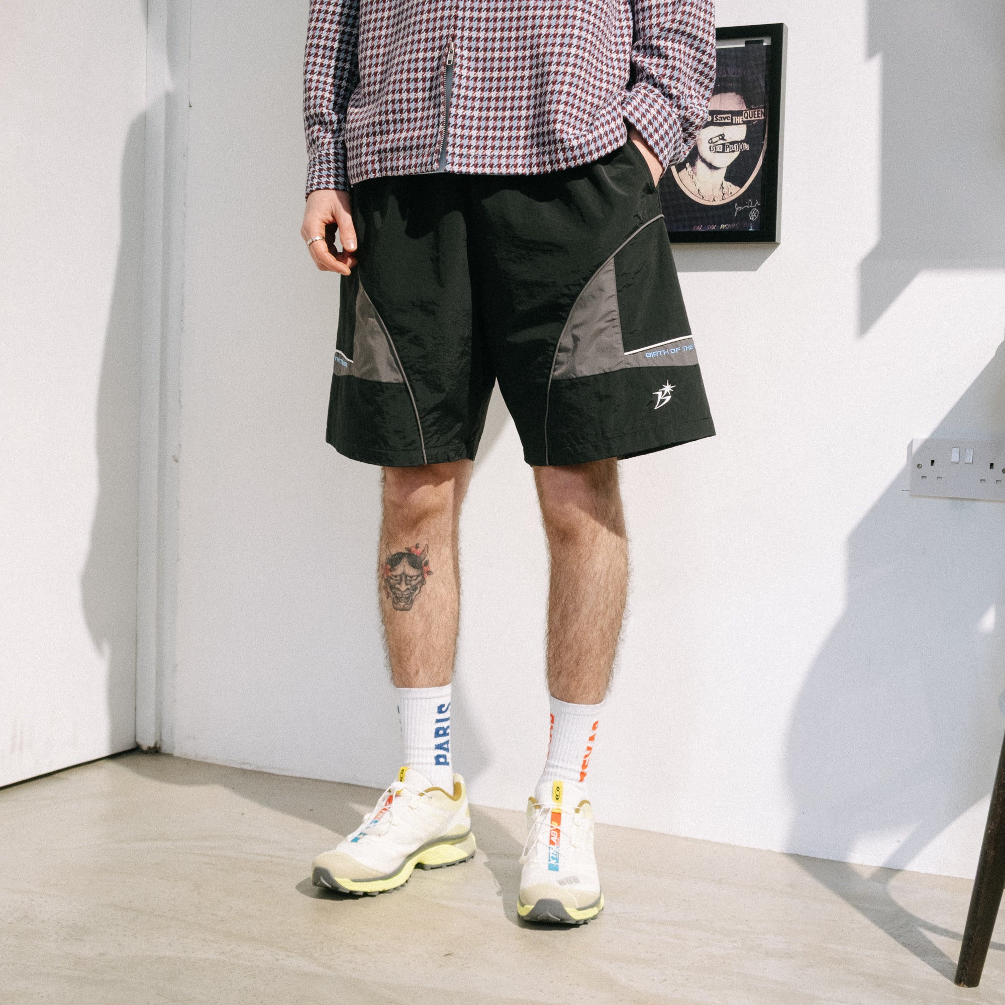 BoTT Paneled Track Short - Black