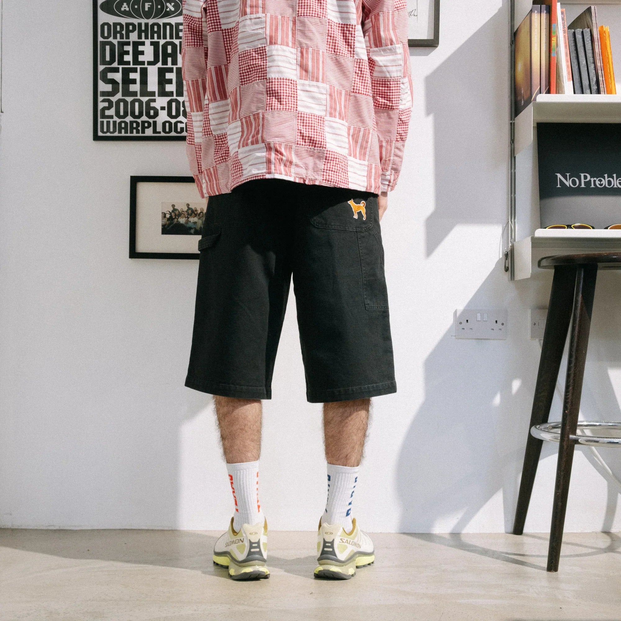 BoTT Washed Painter Short - Black