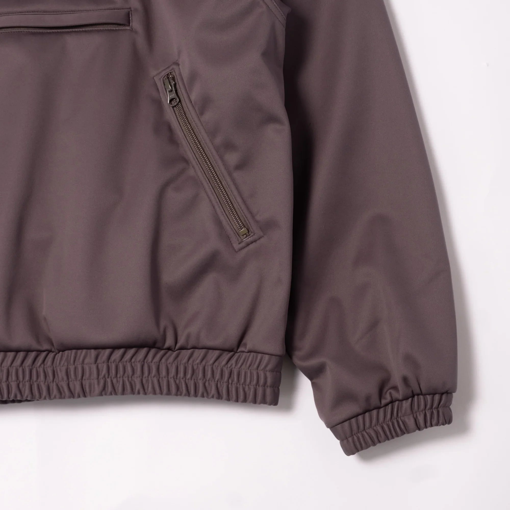 Cav Empt Fleece Back Half Zip - Grey