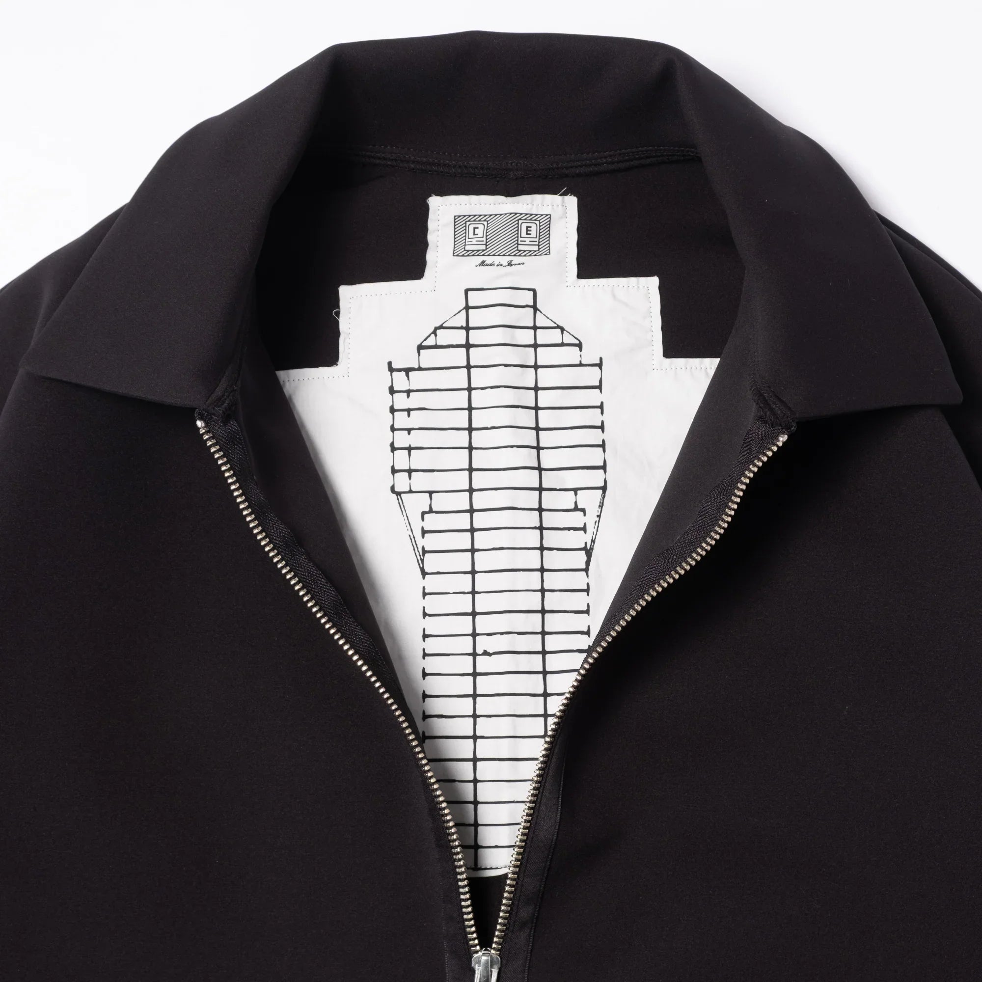 Cav Empt Smooth Zip Up - Black